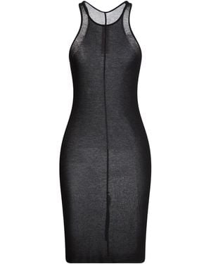 Rick Owens Midi Dress - Black