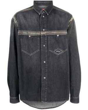 DIESEL Denim Shirts - Black