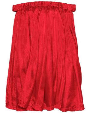 Rick Owens Medusa Silk Blouse - Red