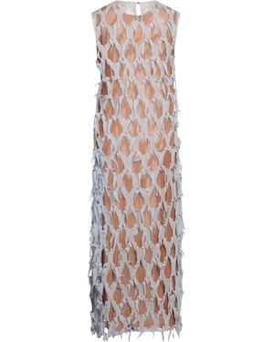 Maison Margiela Dual Colour Sleeveless Dress - Grey