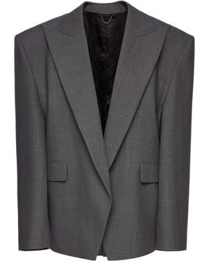 Magda Butrym Oversized Tuxedo Blazer - Black