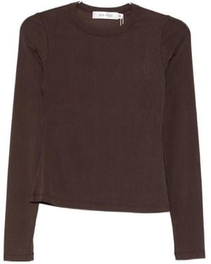 AYA MUSE Crew Neck Jumper - Brown