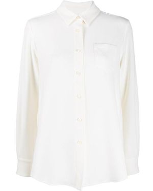 Alberto Biani Crepe Blouse - White