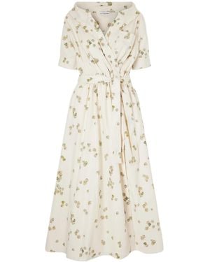 Altuzarra Floral-Print Dress - White