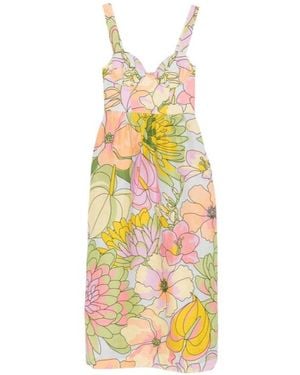 FARM Rio Sleeveless Dress - White