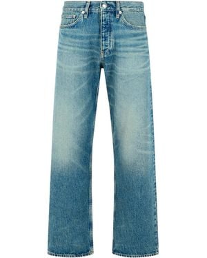 sunflower 'Loose' Dark Cotton Jeans - Blue