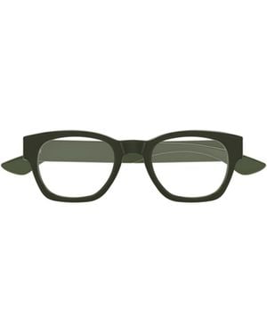 McQueen Eyewear Square Frame Glasses - Multicolour