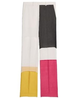 Helmut Lang Patchwork Car Pants - Multicolor