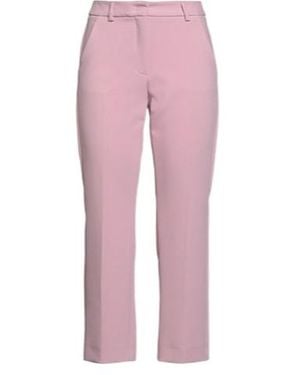 Weekend by Maxmara Simple Straight-Leg Pants - Pink
