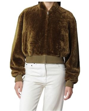 Arma Azra Zip-Up Jacket - Brown