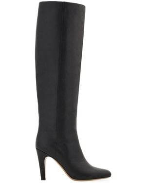 Ferragamo Knee High Boot - Black
