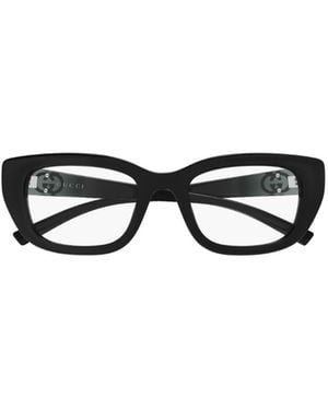 Gucci Eyewear Cat Eye Frame Glasses - White