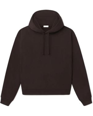 Agolde Relaxed Cotton Hoodie - Black