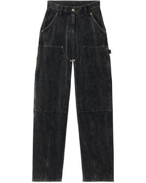 Alexander Wang Straight-Leg Pants - Black