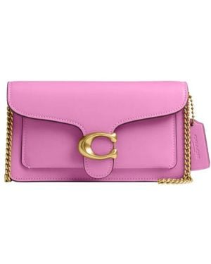 COACH Tabby Chain Clutch - Pink