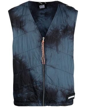 Aries Tie-Dyed Vest - Blue
