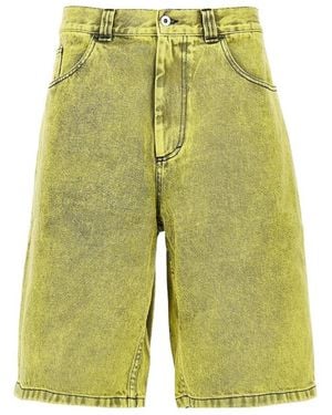 POLAR SKATE Big Boy Denim Shorts - Green