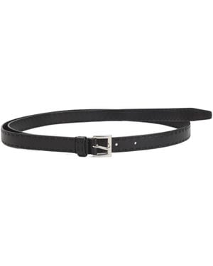 Prada Buckle Belt - White