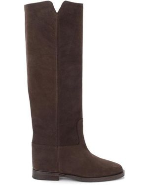 Via Roma 15 Logo Boots - Brown