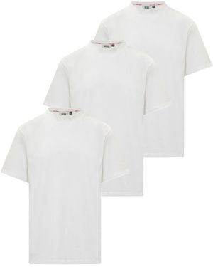 Gcds Three Packs Crewneck T-Shirt - White