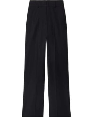 Off-White c/o Virgil Abloh Wool Straight-Leg Pants - Black