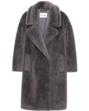 Stand Studio Biba Coat - Grey