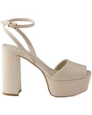 Prada Nappa Leather Platform Sandals - Multicolor