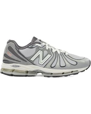 New Balance 1890 Mesh-Panel Sneakers - Gray
