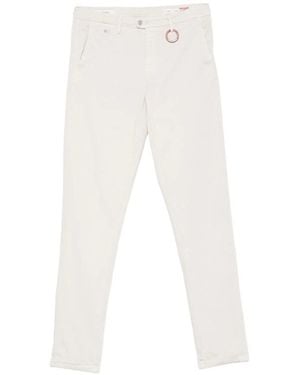 Tramarossa Casual Pants With Belt Loops - White