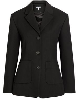 Loewe Wool Blazer - Black