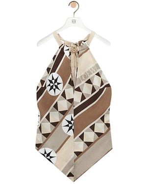 Loewe Halterneck Top - Metallic