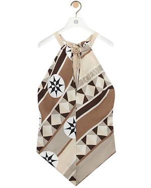 Loewe Halterneck Top - Metallic