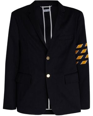 Thom Browne 4-Bar Striped Blazer - Black