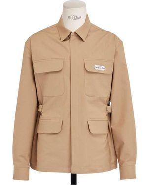 Dior Safari Shirt With Christian Paris Tag - Natural