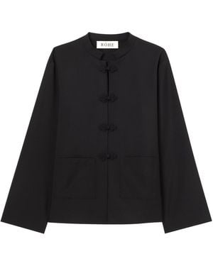 Rohe Pankou Closure Boxy Jacket - Black