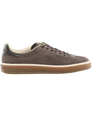 Loro Piana Tennis Walk Trainers - Brown