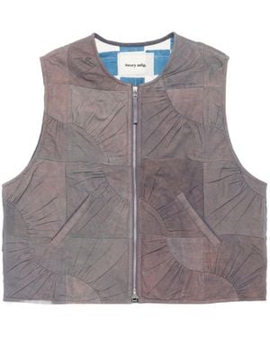 STORY mfg. Zippered Vest - Grey