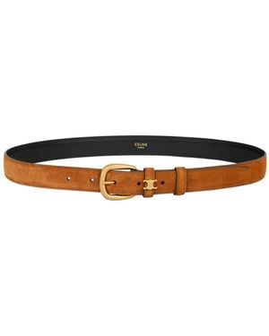 Celine Vivienne Belt 25Mm - White