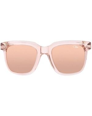Cazal 8501 Square-Frame Sunglasses - Pink