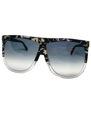 Loewe Logo Logo Sunglasses - Blue