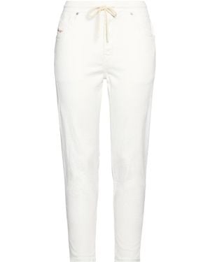 DIESEL Tapered Long Pants - White