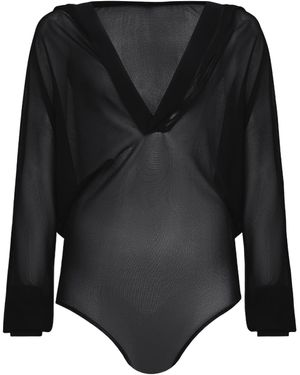Alaïa Hooded Jumpsuit - Black