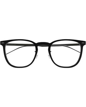Montblanc Eyewear Square Frame Glasses - Metallic