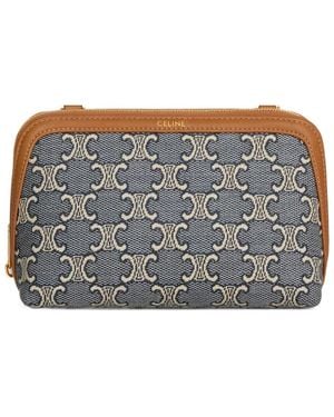 Celine Clutch On Chain - Grey