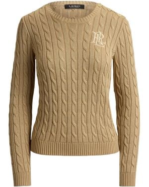 Ralph Lauren Cable Knit Jumper - Multicolour