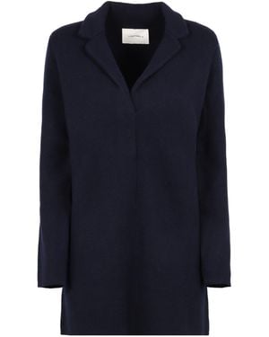 Lisa Yang Cashmere Blazer Jacket - Blue