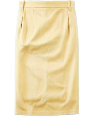 N°21 Pencil Skirt - Yellow