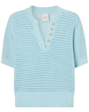 Varley V-Neck Jumper - Blue