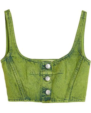 Marni Plain Colour Top - Green
