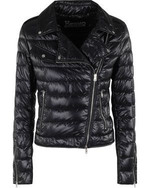 Herno Ultralight Bomber Jacket - Black